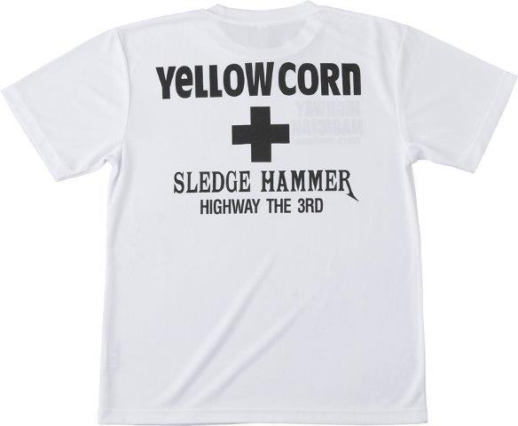 取寄 クールドライTシャツ ホワイト LLサイズ YT-010 イエローコーン