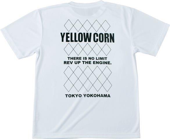 取寄 クールドライTシャツ ホワイト 3Lサイズ YT-026 イエローコーン