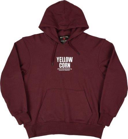 取寄 YCフーディー バーガンディ Mサイズ YT-028 イエローコーン