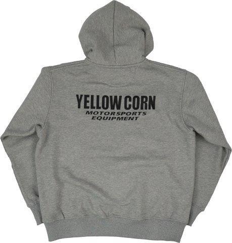 取寄 YCフーディー グレー 3Lサイズ YT-028 イエローコーン