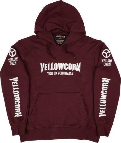 取寄 YCフーディー バーガンディ Mサイズ YT-029 イエローコーン