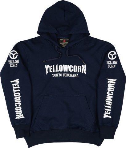 取寄 YCフーディー ネイビー 3Lサイズ YT-029 イエローコーン