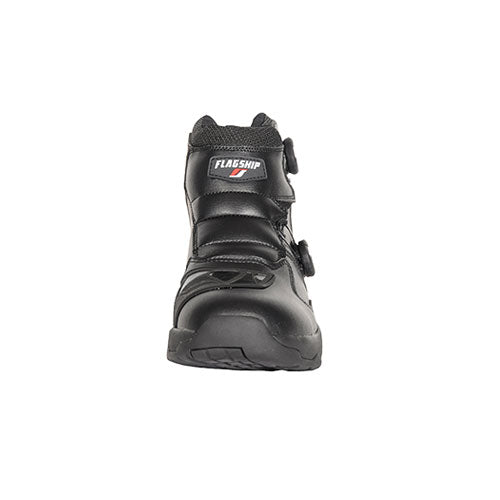 取寄 フラッグシップ ヴォクサームライディングブーツ ブラック 23cm FSB-801