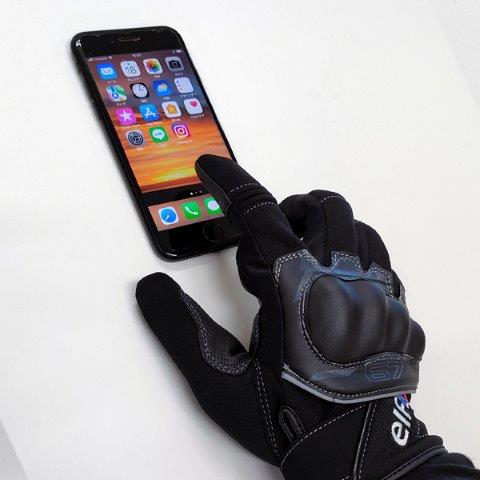 取寄 エルフ フレッドメッシュグローブ ブラック LLサイズ EG-S519