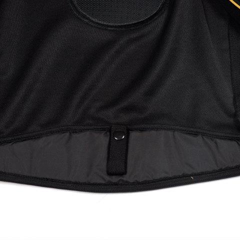 取寄 イデアールメッシュジャケット ブラック＆オレンジ WM(レディースM)サイズ EJ-S103 エルフ