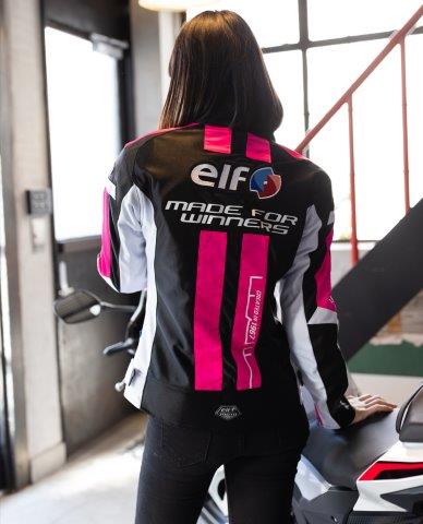 取寄 イデアールメッシュジャケット ブラック＆イエロー WL(レディースL)サイズ EJ-S103 エルフ