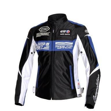 取寄 イデアールメッシュジャケット ブラック＆ブルー WM(レディースM)サイズ EJ-S103 エルフ