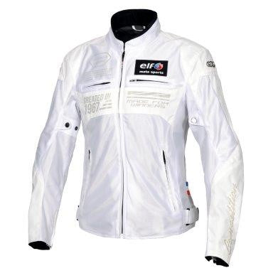 取寄 イデアールメッシュジャケット ホワイト＆ホワイト WL(レディースL)サイズ EJ-S103 エルフ