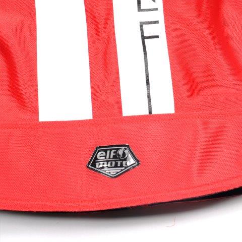 取寄 イデアールメッシュジャケット レッド&ホワイト Lサイズ EJ-S103