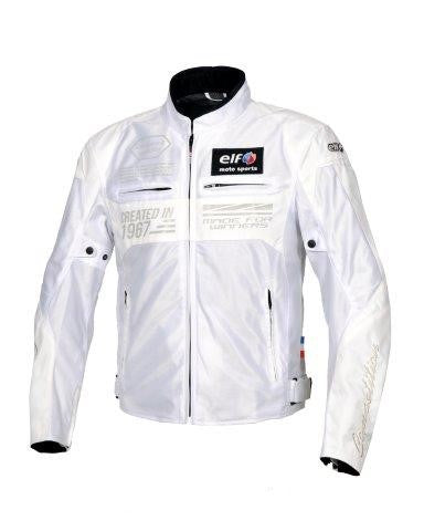 取寄 イデアールメッシュジャケット ホワイト＆ホワイト LLサイズ EJ-S103 エルフ