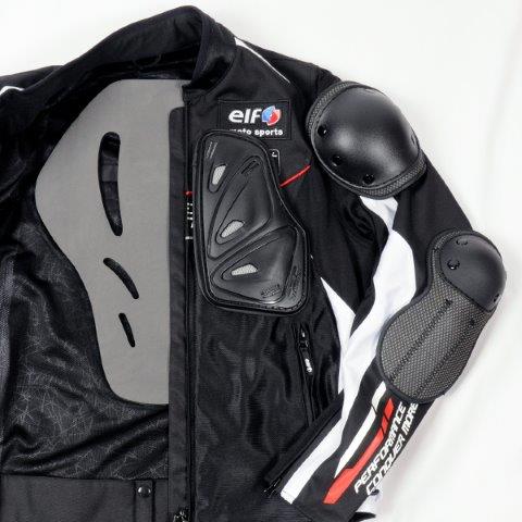 取寄 エヴォルツィオーネジャケット レッド 4Lサイズ EJ-S118 エルフ