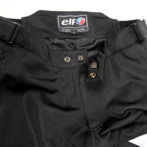 取寄 エルフ スポルトメッシュパンツ ブラック Lサイズ EP-S305