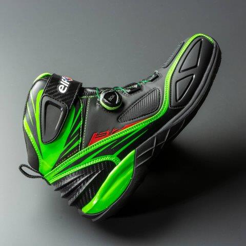 エルフ ライディングシューズ BOA グリーン 27.5cm シンテーゼ17 S17(エスセブンティーン)
