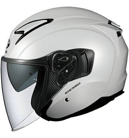 OGK KABUTO エクシード EXCEED パールホワイト サイズS 55~56cm