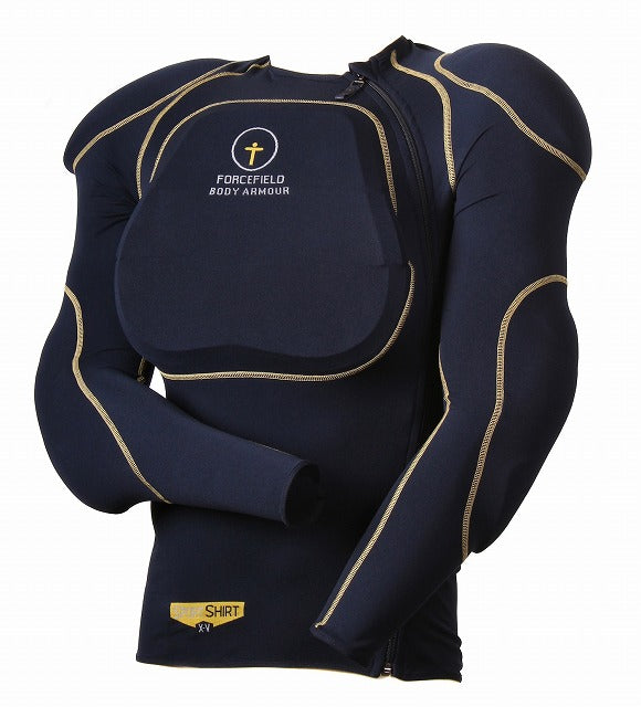スポーツ シャツ L2 Mサイズ インナープロテクターシャツ フォースフィールド CEレベル2 肩・肘・背中・胸