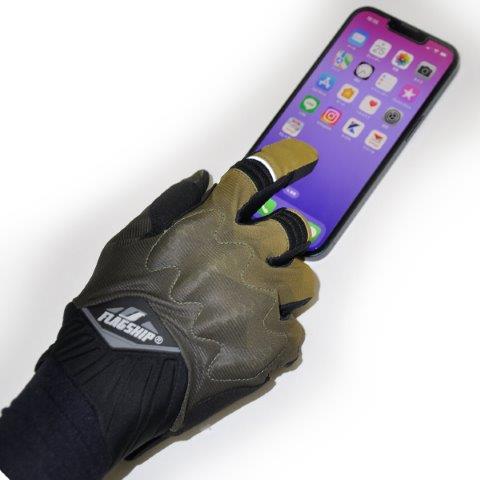 取寄 エアーフィットグローブ ホワイト Lサイズ FG-S612 フラッグシップ