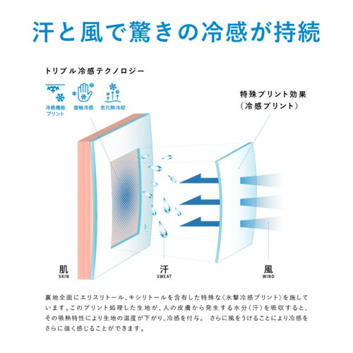 フリーズテック 冷感フルレングスタイツ ホワイト Sサイズ 25152169