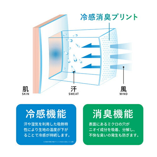 LD_FTP_L/Sローネックインナー ホワイト Sサイズ 25171530 フリーズテック