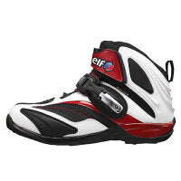 エルフ バイクシューズ シンテーゼ14 防水透湿 ホワイト/レッド 27.0cm