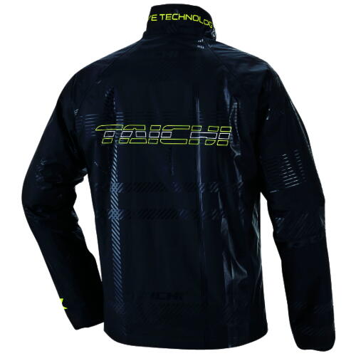 RSタイチ 防水インナージャケット ブラック/イエロー 3XL RSU264