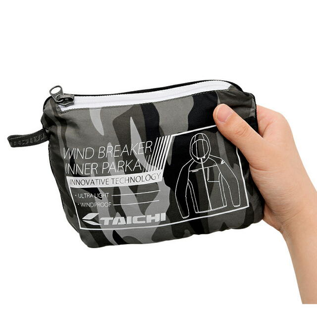 RSタイチ 防風インナーパーカ カモフラージュ 3XL RSU287