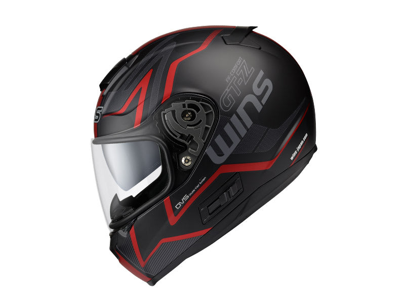 FF-CONFORT GT-Z   マットブラック×レッド  XLサイズ ウインズ/WINS インナーバイザー装備  フルフェイス