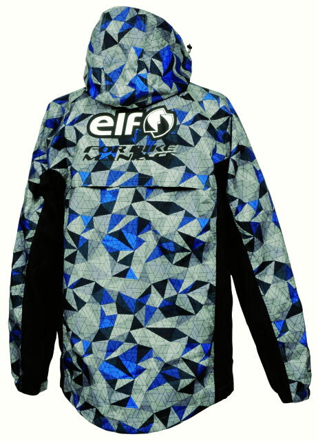 取寄 エルフ ストレッチレインスーツ ブルートリ 3Lサイズ ELR-8291