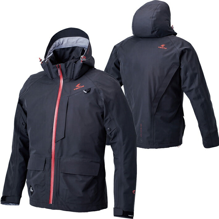 取寄 アールエスタイチ DRYMASTER フィールド パーカ ブラック/レッド WMサイズ RSJ324