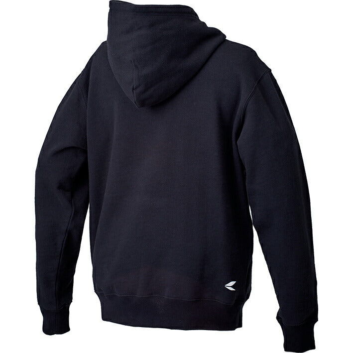 RSタイチ SWEAT PULLOVER HOODIE バイク/スウェット/メンズ ロゴブラック Lサイズ NEU003