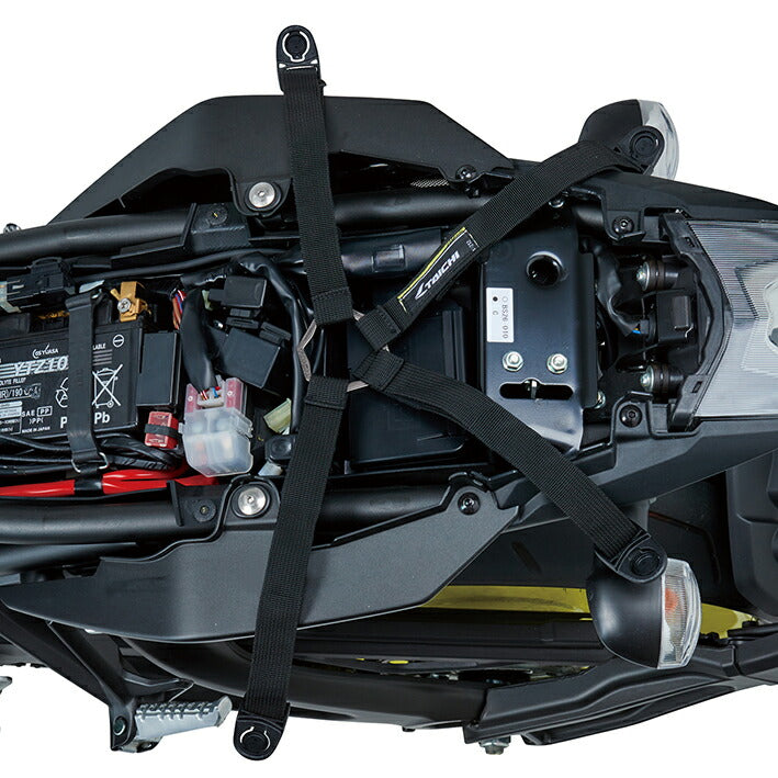 RSB313 ブラック ラージ シートバッグ.32RSタイチ 30L レインカバー付キ 拡張機能 ダイレクトサイドアクセス