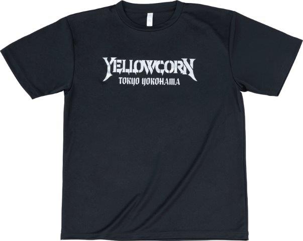 イエローコーン ドライTシャツ ブラック/シルバー Mサイズ YT-016