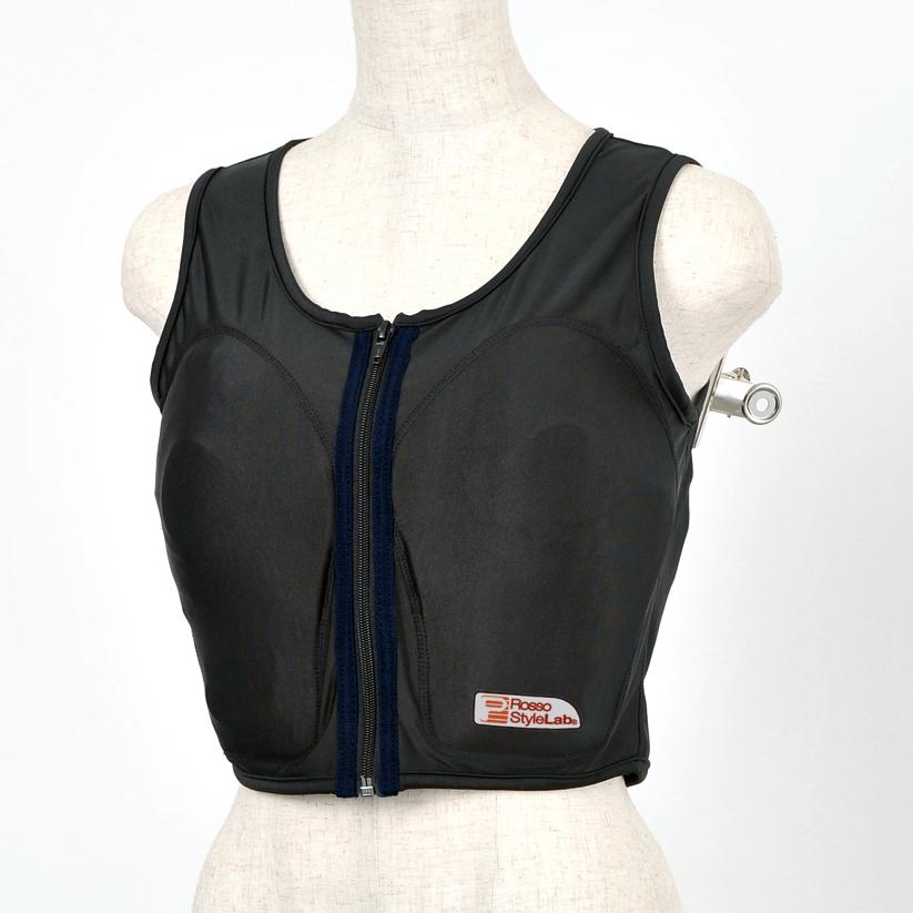 正規品／ロッソスタイルラボ ROPRO-09 レディースプロテクションTシャツ カラー ブラック サイズ L RossoStyleLab バイク 正規品／ロッソスタイルラボ ROPRO-09 レディースプロテクションT