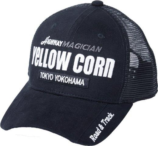 イエローコーン CAP 涼しい ブラック/アイボリー YC-008