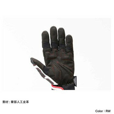ゴールドウイン リアルライドプロテクションメッシュグローブ レッド×ホワイト(RW) Sサイズ GSM26006