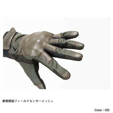 ゴールドウイン X-OVERパワーグリップメッシュグローブ オリーブドラブ(OD) Sサイズ GSM26008