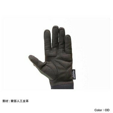 ゴールドウイン X-OVERパワーグリップメッシュグローブ オリーブドラブ(OD) Sサイズ GSM26008