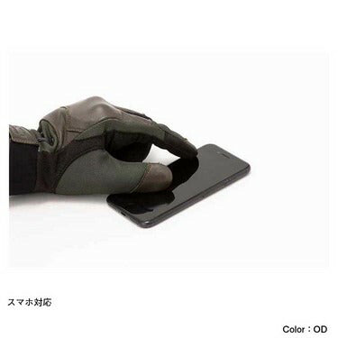 ゴールドウイン X-OVERパワーグリップメッシュグローブ オリーブドラブ(OD) Sサイズ GSM26008