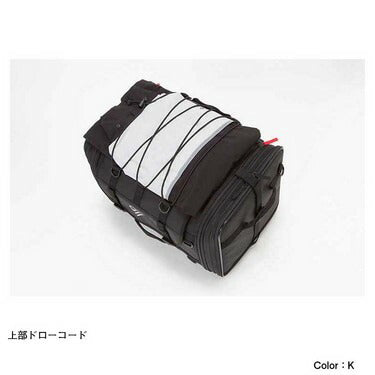 取寄 ゴールドウイン ツーリングリアバッグ78 ブラック (K)   GSM27000