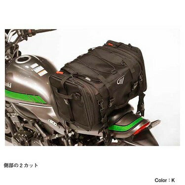 取寄 ゴールドウイン ツーリングリアバッグ53 ブラック (K)   GSM27001
