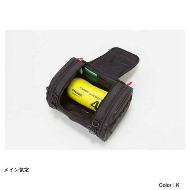 取寄 ゴールドウイン ツーリングリアバッグ23 ブラック (K)   GSM27003