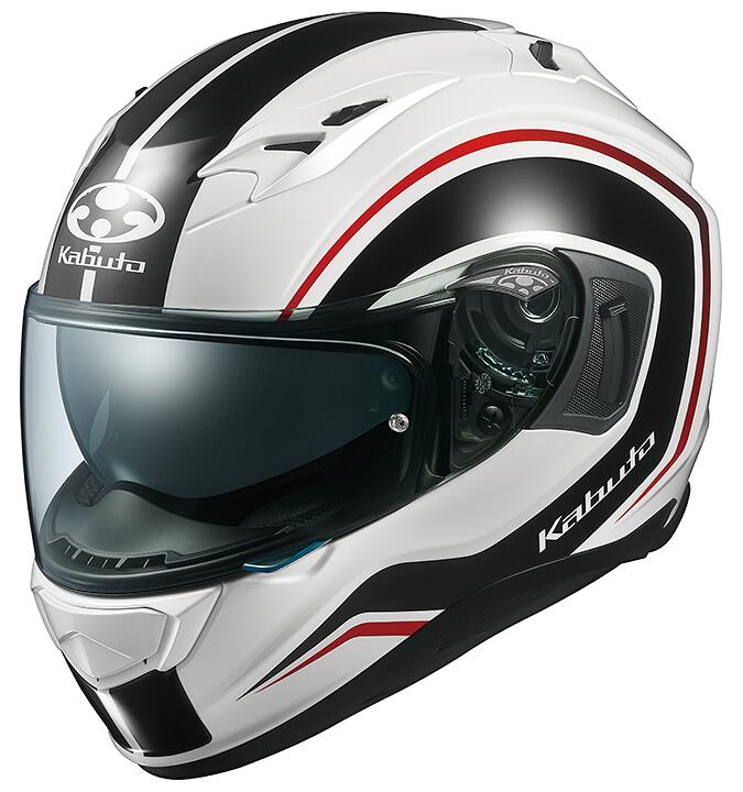 OGK KABUTO KAMUI-3 KNACK(ナック) ホワイトブラック XLサイズ kamui3