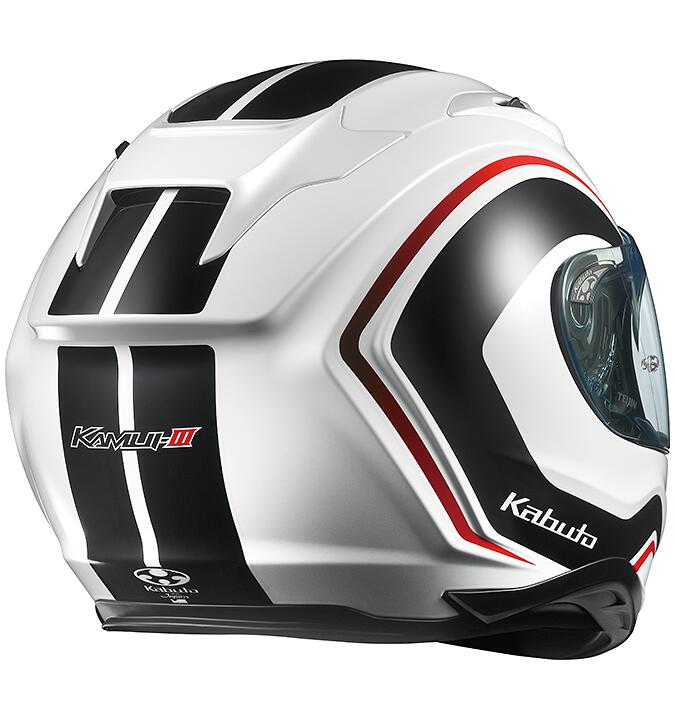 OGK KABUTO KAMUI-3 KNACK(ナック) ホワイトブラック Sサイズ kamui3