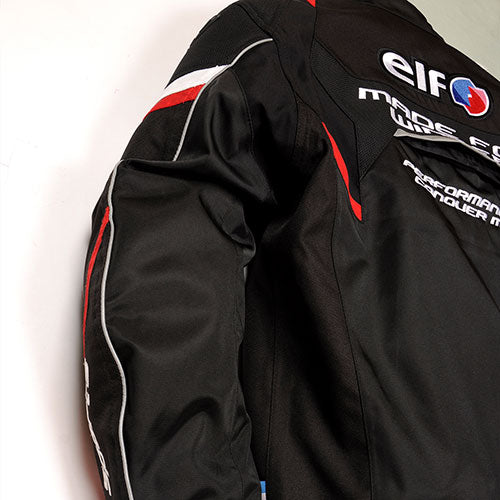 エルフ WPヴィストーゾジャケット ブラック＆レッド Mサイズ EJ-A107