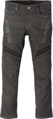 取寄 ウォームライディングパンツ ブラック/ブラック 36サイズ YRP-001 イエローコーン