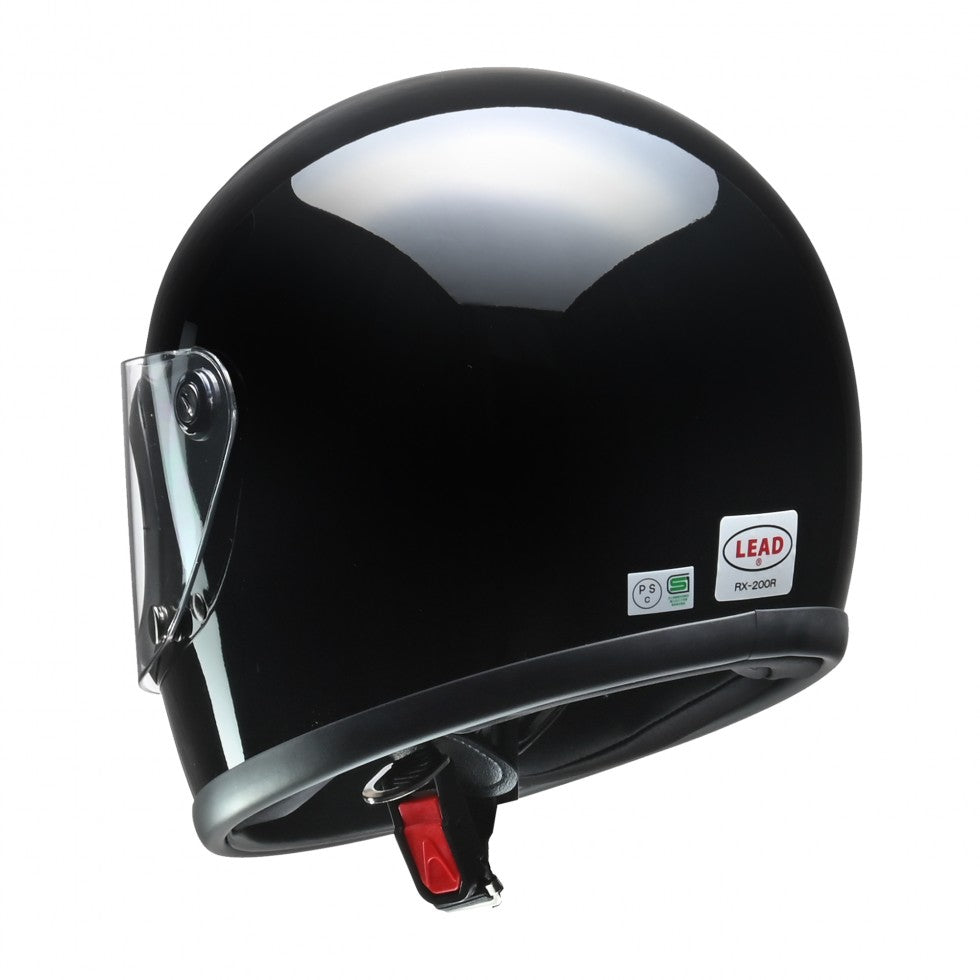 リード フルフェイスヘルメット ブラック フリー(57～60cm未満)サイズ RX-200R