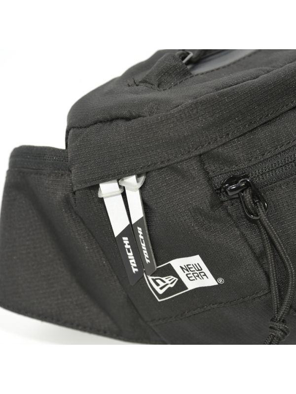 RSタイチ EXPLORER WAIST BAG バイク/バッグ/撥水 ブラック 3L NEB006
