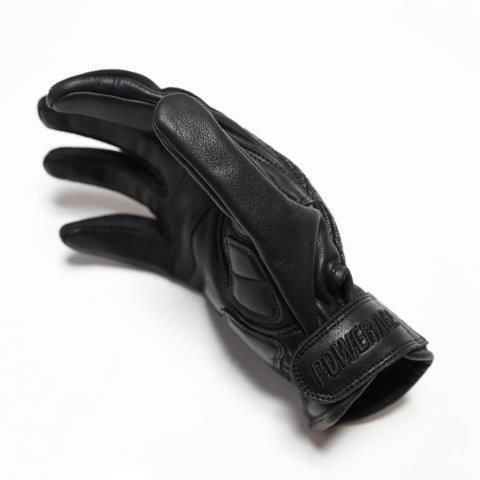 リブメッシュグローブ ナチュラルブラック Mサイズ PG-24151 パワーエイジ