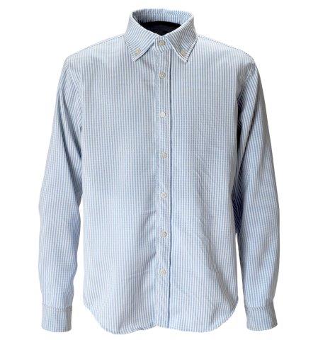 取寄 イージーライドシャツ ブルーストライプ XLサイズ PJ-24110 パワーエイジ