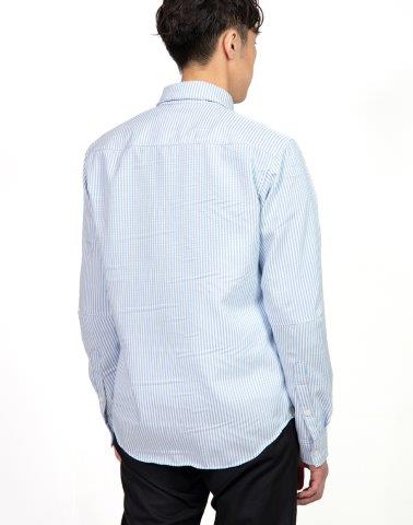 取寄 イージーライドシャツ ブラックストライプ Mサイズ PJ-24110 パワーエイジ