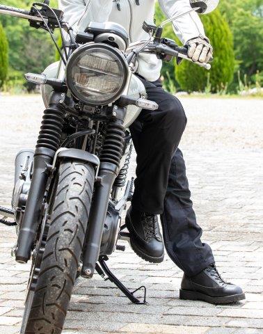 取寄 アーリーライダースパンツ ブラック XXLサイズ PP-24132 パワーエイジ